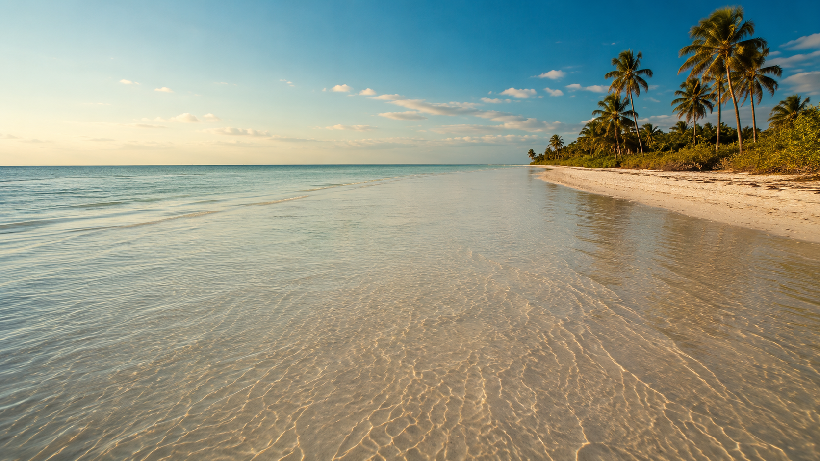 Playa del Caribe yucateco similar a Holbox, con Cerveza Flamingo artesanal